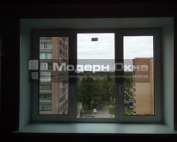 остекление квартиры ПВХ окнами в Москве_фото